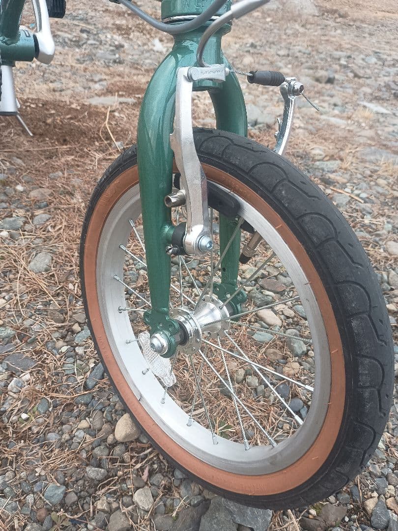 折りたたみ自転車 provros p-140　電動空気入れ