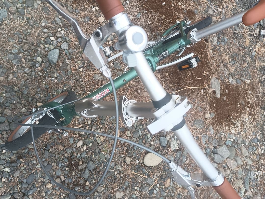 折りたたみ自転車 provros p-140　電動空気入れ