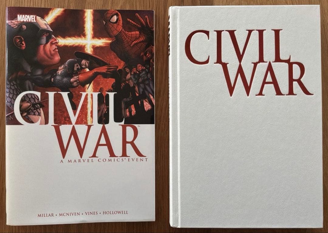 値下げ❗️Civil War ハードカバー CaptainAmerica アメコミ