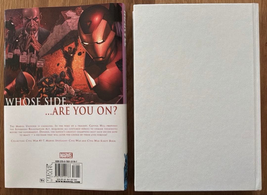値下げ❗️Civil War ハードカバー CaptainAmerica アメコミ