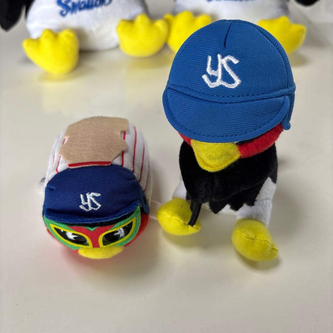 ヤクルトスワローズ つば九郎 お手玉 ひっつき ぬいぐるみ まとめ売り