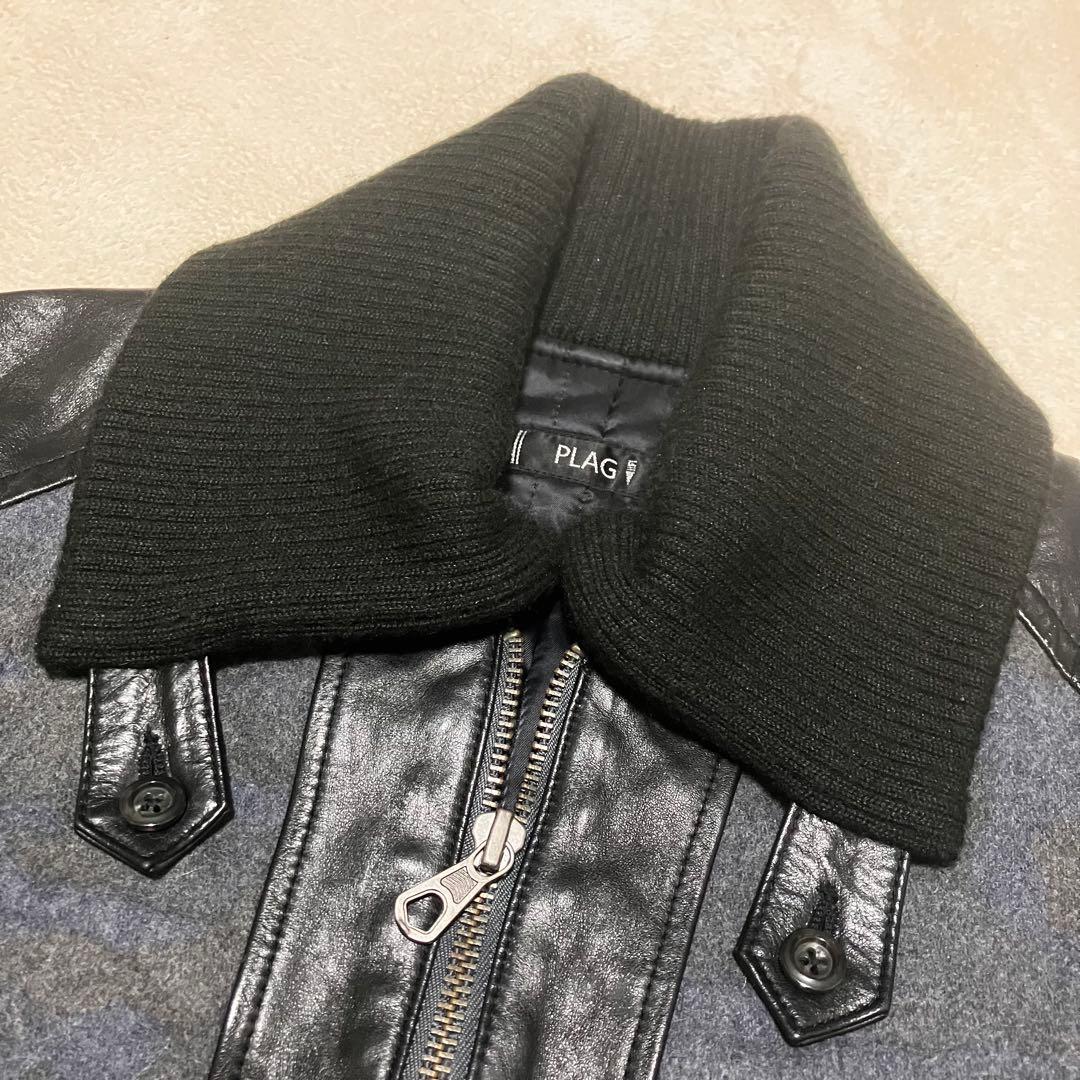 橋本環状七号線✨PLAG テットオム ラムレザージャケット シープ