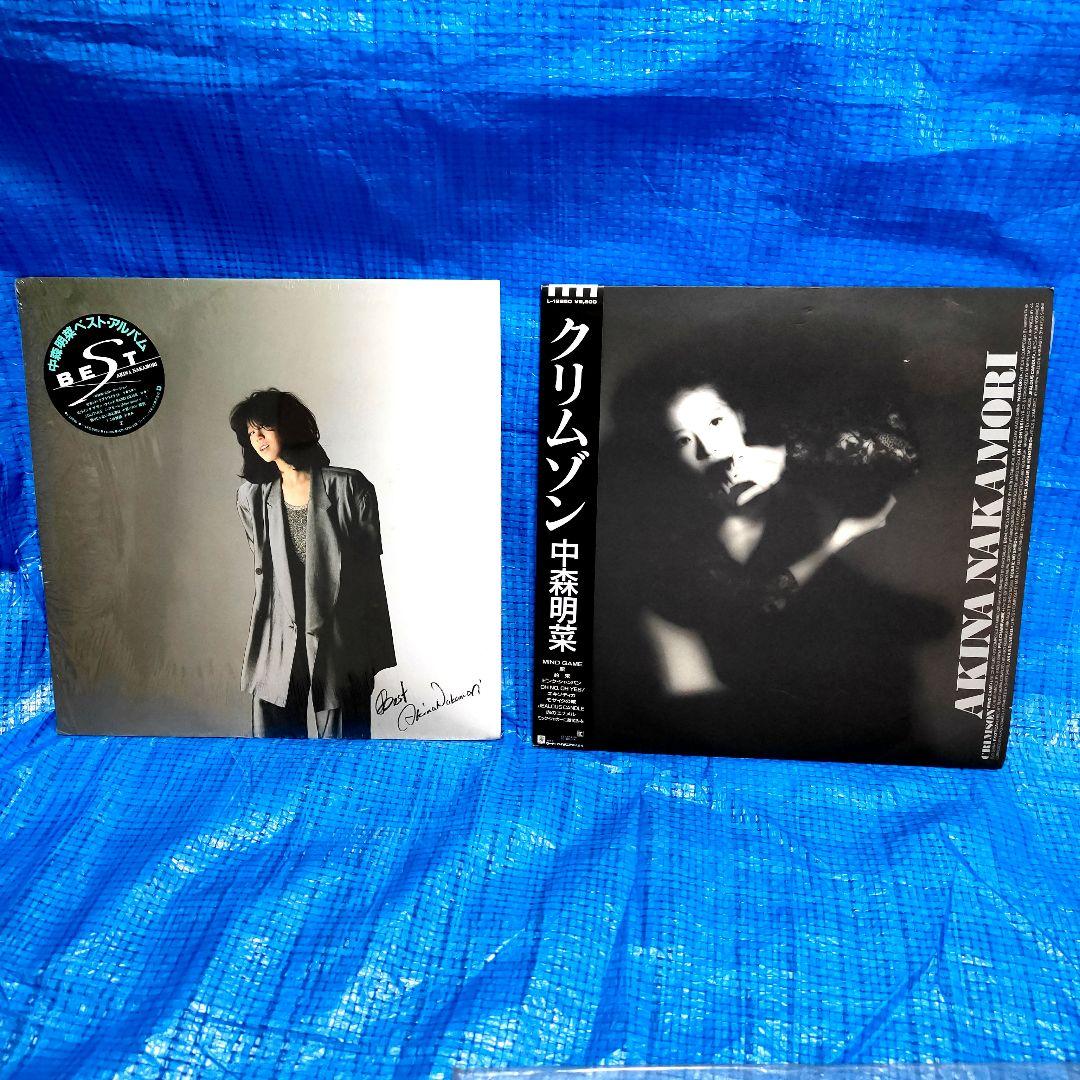 中森明菜　ベスト　LPレコード