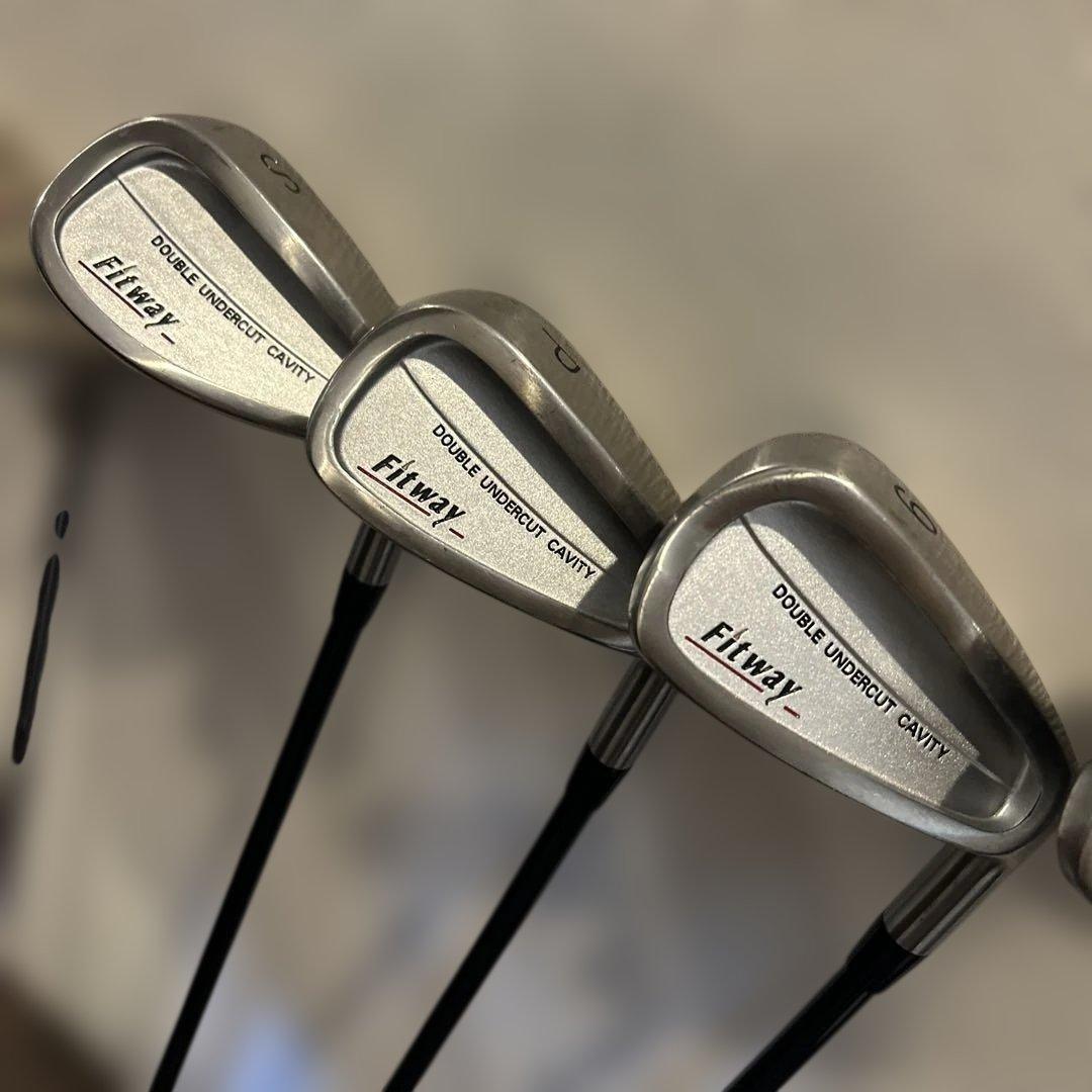 初心者おすすめセット　FitWay メンズ R １２本　右利き　ゴルフセット