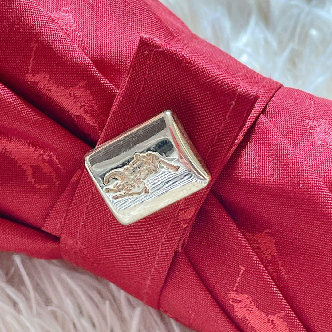 RALPH LAUREN 長傘 晴雨兼用 ホース 柄 レッド 赤