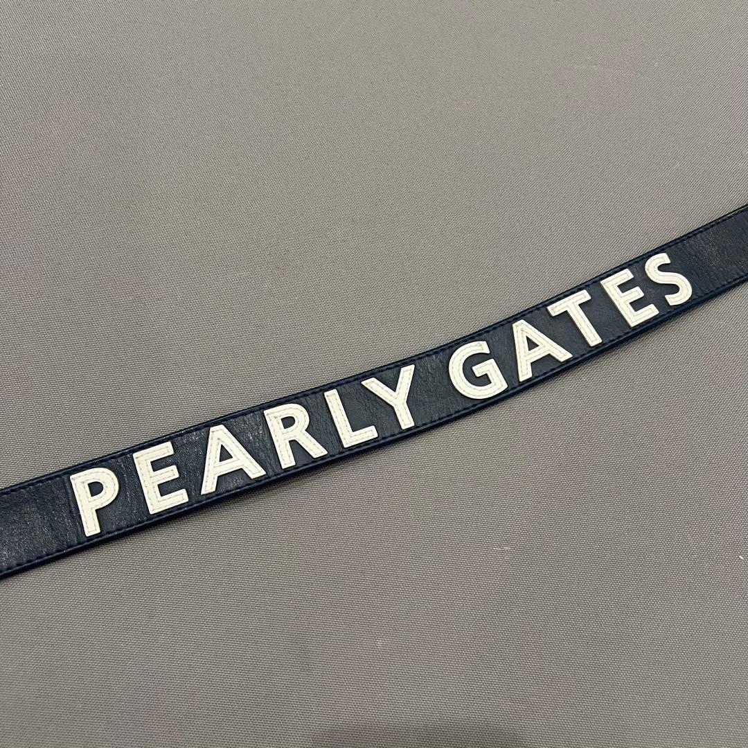 PEARLY GATES パーリーゲイツ　ベルト　レザー　ニコちゃん　スマイル
