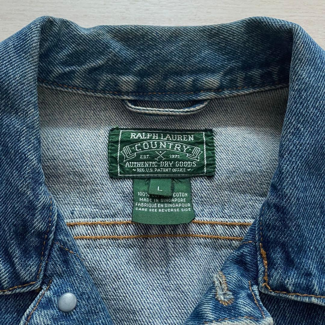 金*生様 80s-90s RALPH LAUREN COUNTRY デニムジャケ