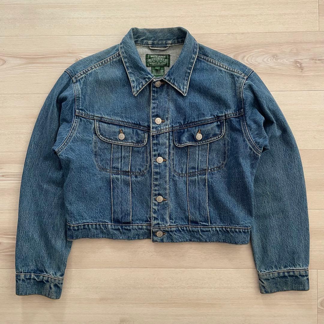 金*生様 80s-90s RALPH LAUREN COUNTRY デニムジャケ