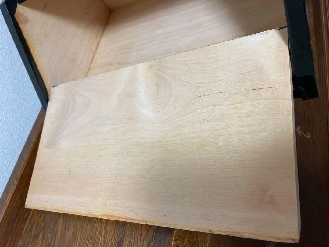 ロシア雑貨☆伝統工芸ホフロマ塗り収納ケース木製箱bread boxマトリョーシカ