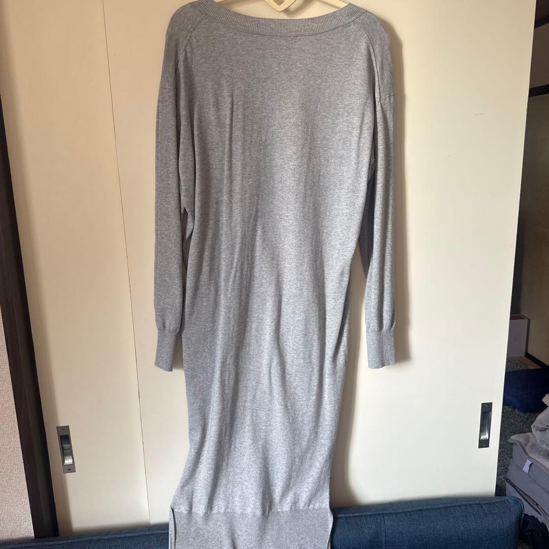 Vivienne Westwood グレー ロングニットワンピース