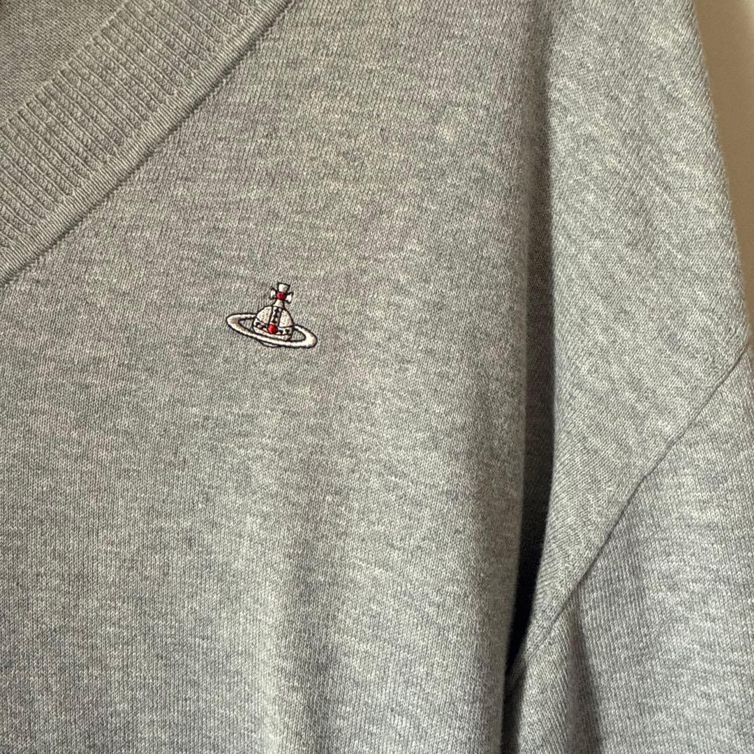 Vivienne Westwood グレー ロングニットワンピース