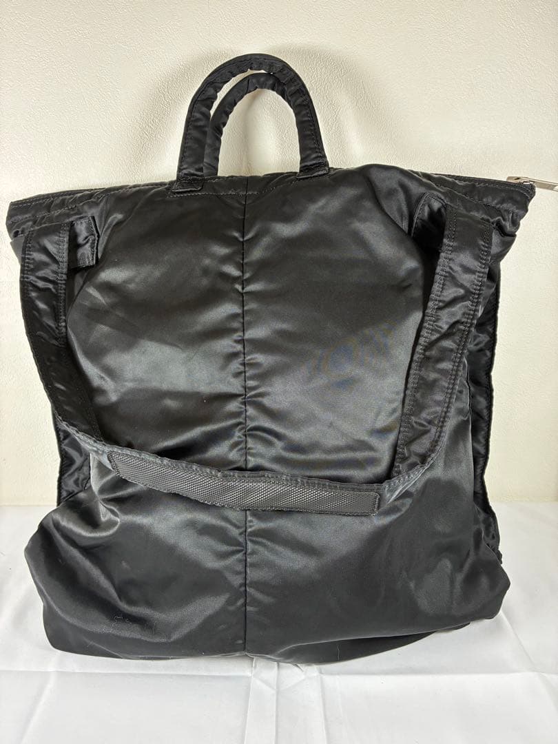 [極美品] PORTER タンカー 2way ヘルメットバッグ ブラック