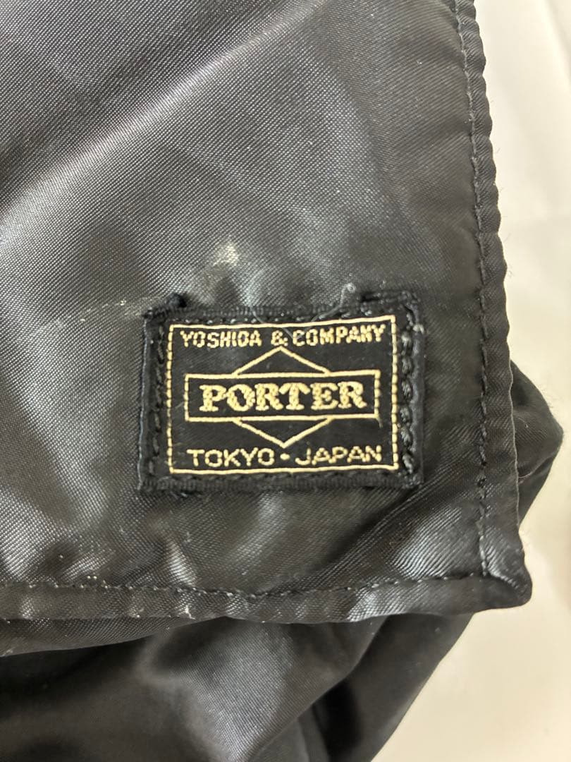 [極美品] PORTER タンカー 2way ヘルメットバッグ ブラック