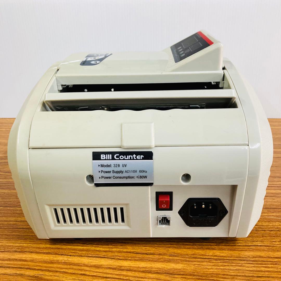 動作確認済 お札カウンター Money Counter 328UV つ14