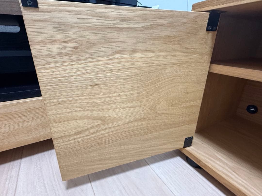 無印良品　スタッキングキャビネット オーク材 テレビ台　ローボード　テレビボード