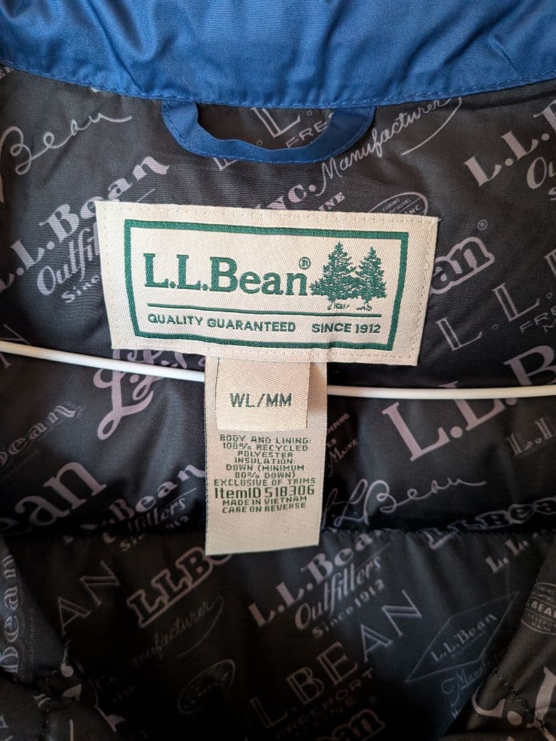 美品✭ダウンベストMサイズLLビーン