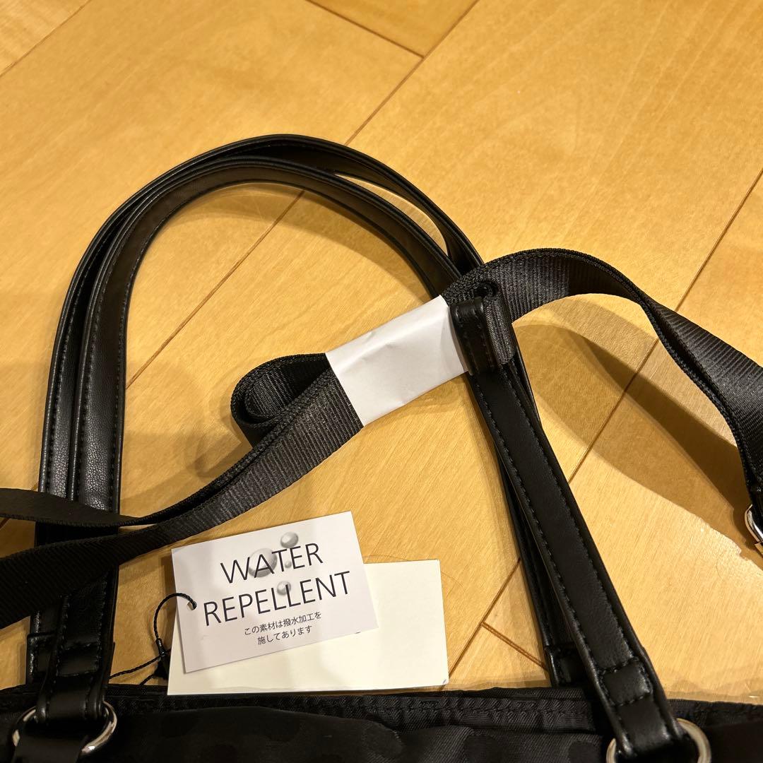 イザック はっ水　軽量 ドット２ウェイトートバッグ＆ ショルダーバッグセット
