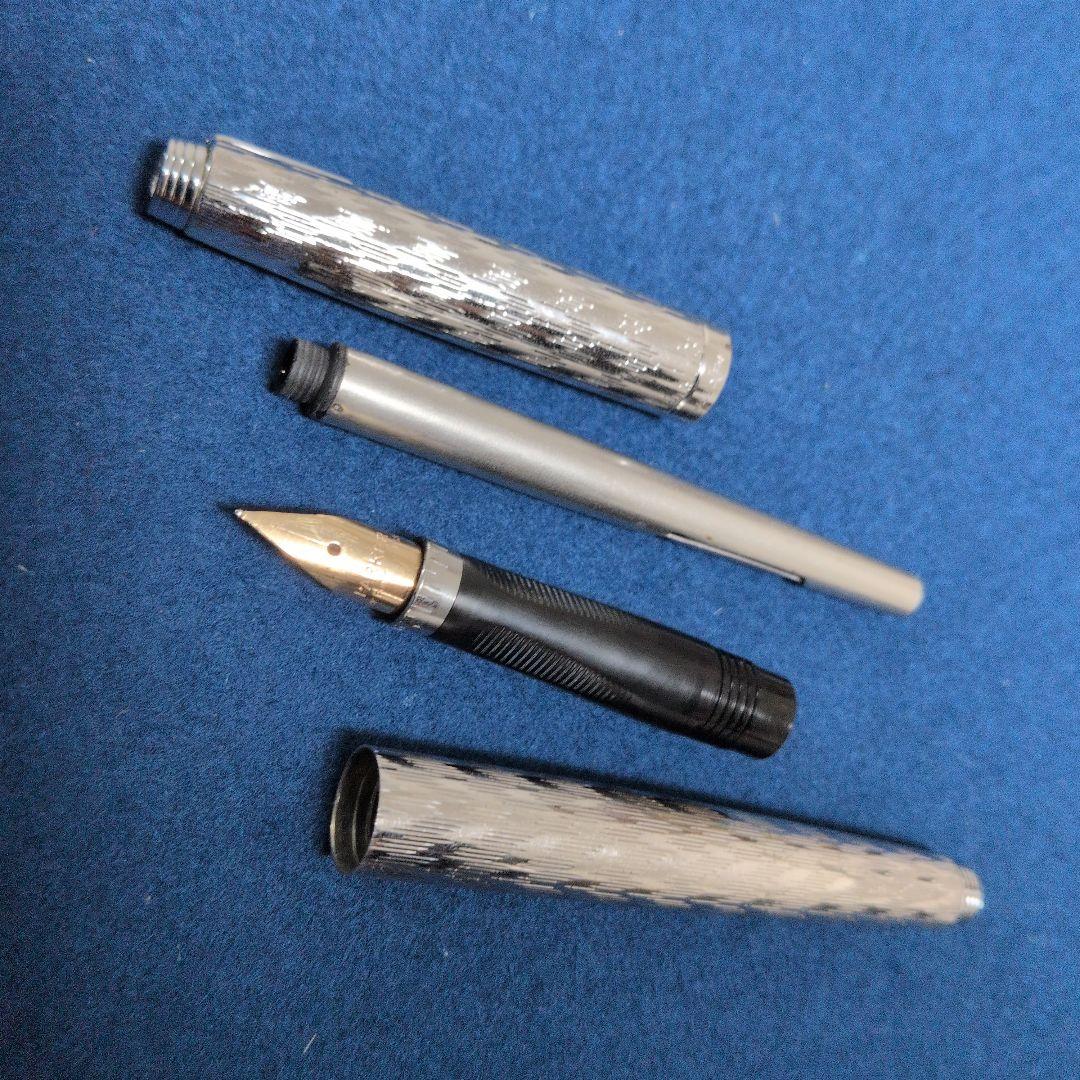 PERKER.パーカー万年筆 30U14K USA/FRANCE シルバー、