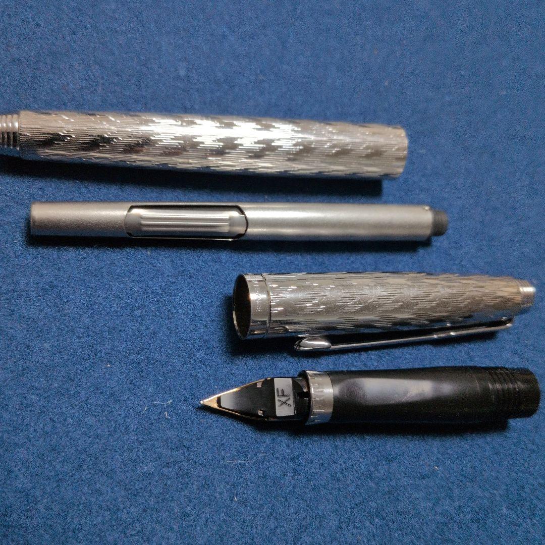 PERKER.パーカー万年筆 30U14K USA/FRANCE シルバー、