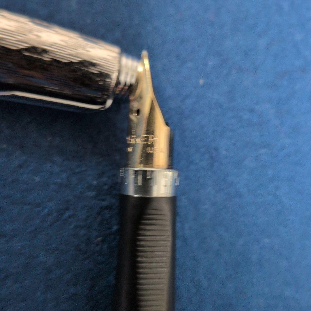PERKER.パーカー万年筆 30U14K USA/FRANCE シルバー、