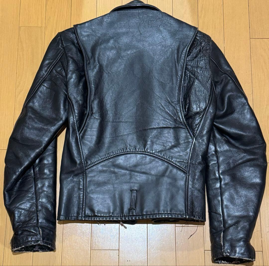 Lesco ヴィンテージ ダブルライダース レザージャケット 60s 70s