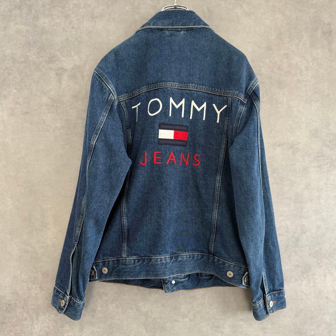  JEANS トミージーンズ デニムジャケット インディゴ S L相当