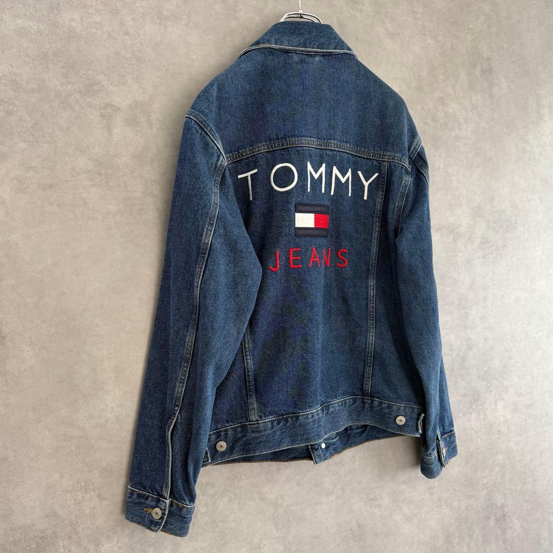  JEANS トミージーンズ デニムジャケット インディゴ S L相当