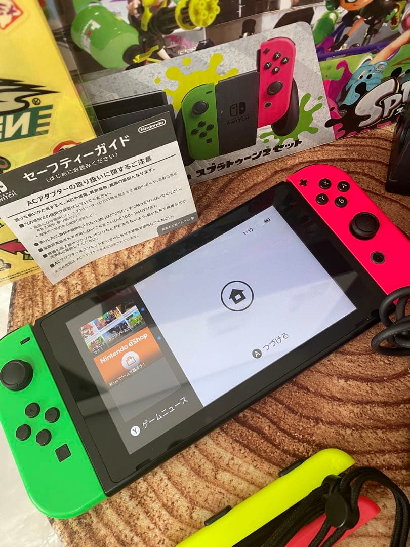 Nintendo Switch ニンテンドースイッチ本体　スプラトゥーンカラー