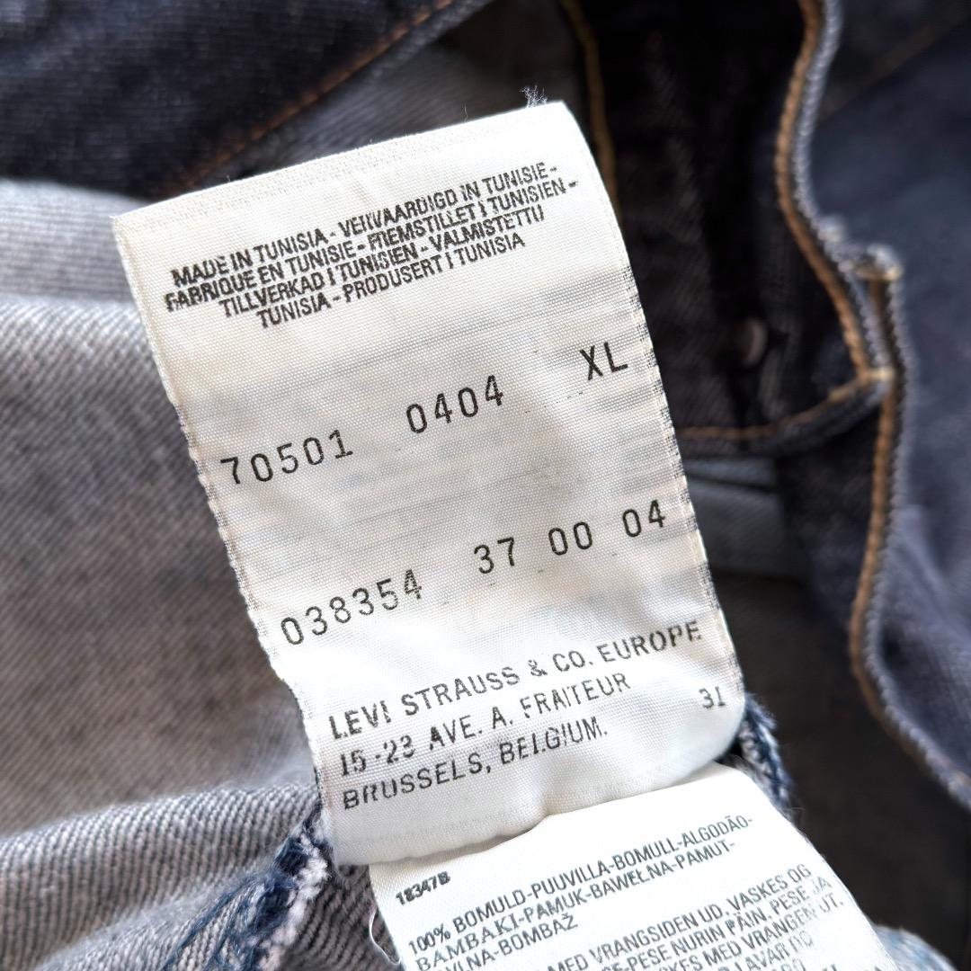 Levi’s 70501 04 デニムジャケット ユーロ リーバイス XL