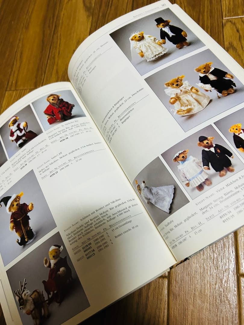 Steiffシュタイフ ソーティメント 1947-1995 カタログ テディベア