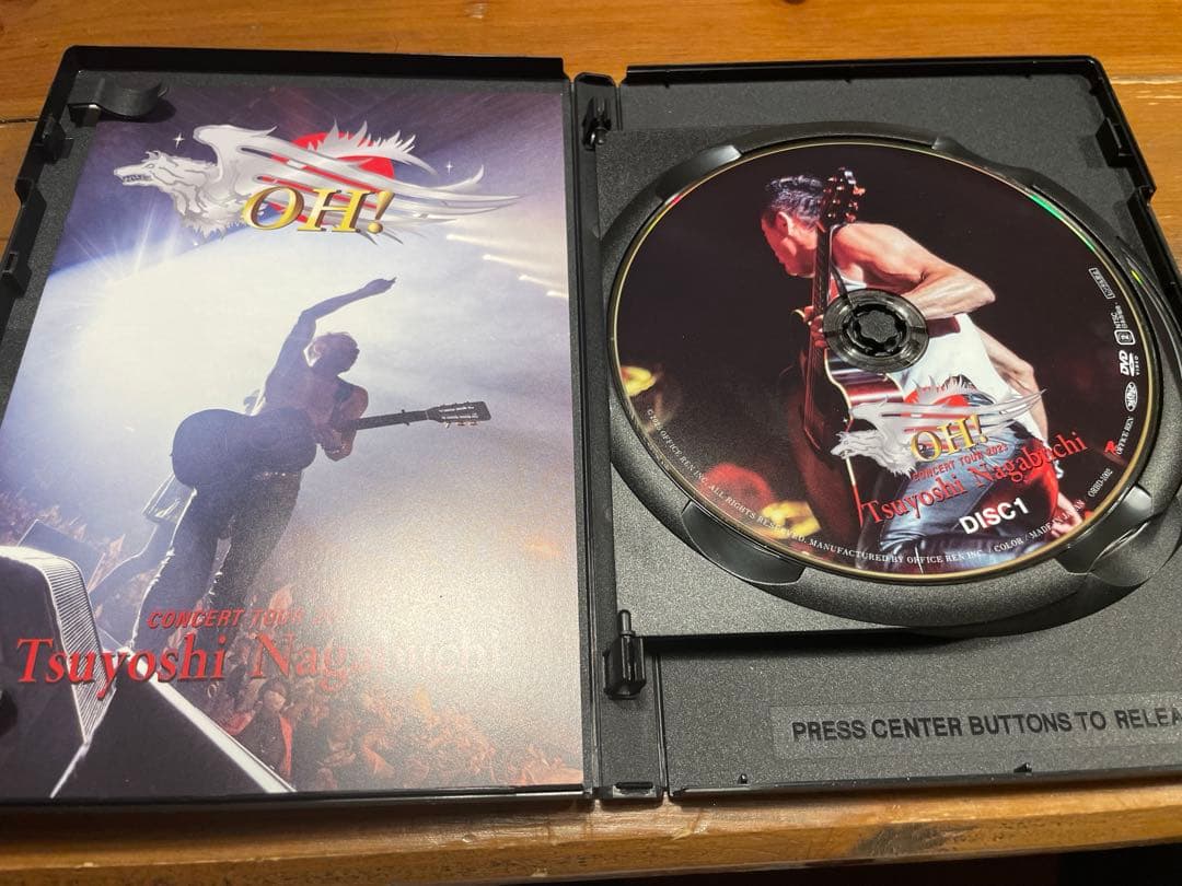 OH! DVD 長渕剛　開封済み