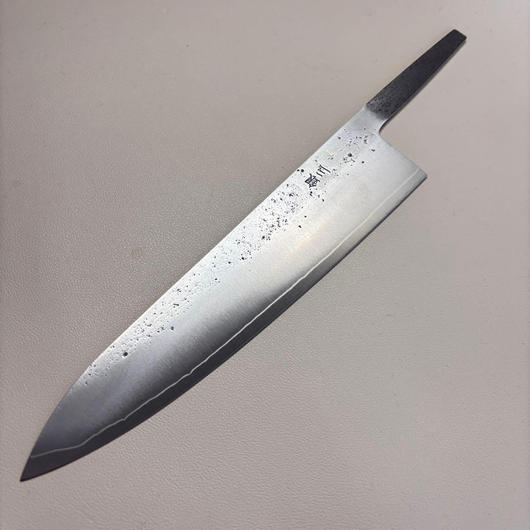 【柄無し】 210mm 銀三 和牛刀 シェフナイフ、~