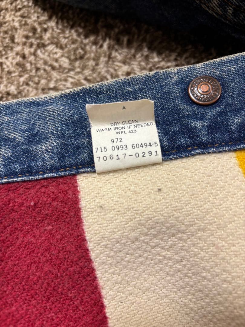 【レア】90's Levi's リーバイス デニムジャケット USA製XL