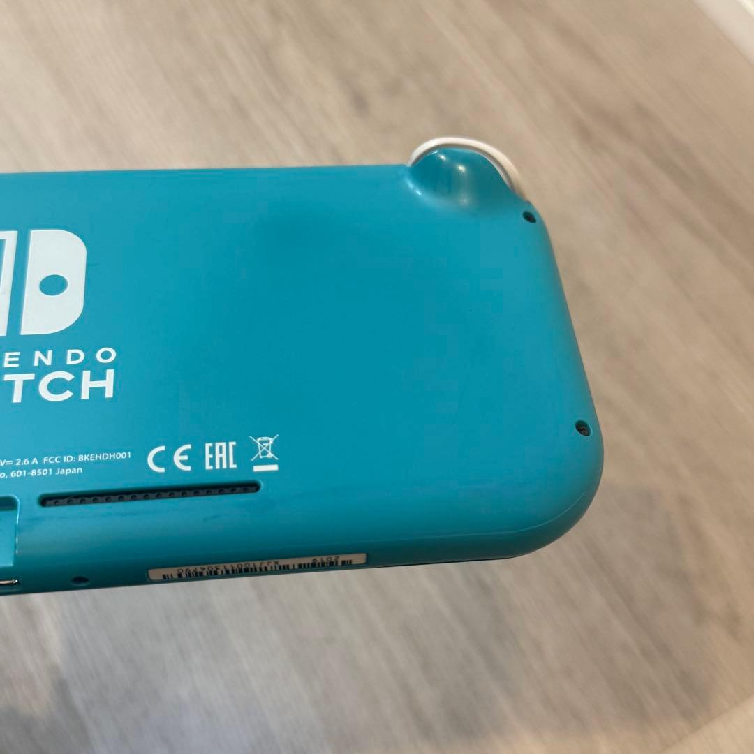 Nintendo Switch Lite ターコイズ 本体 純正充電器付き