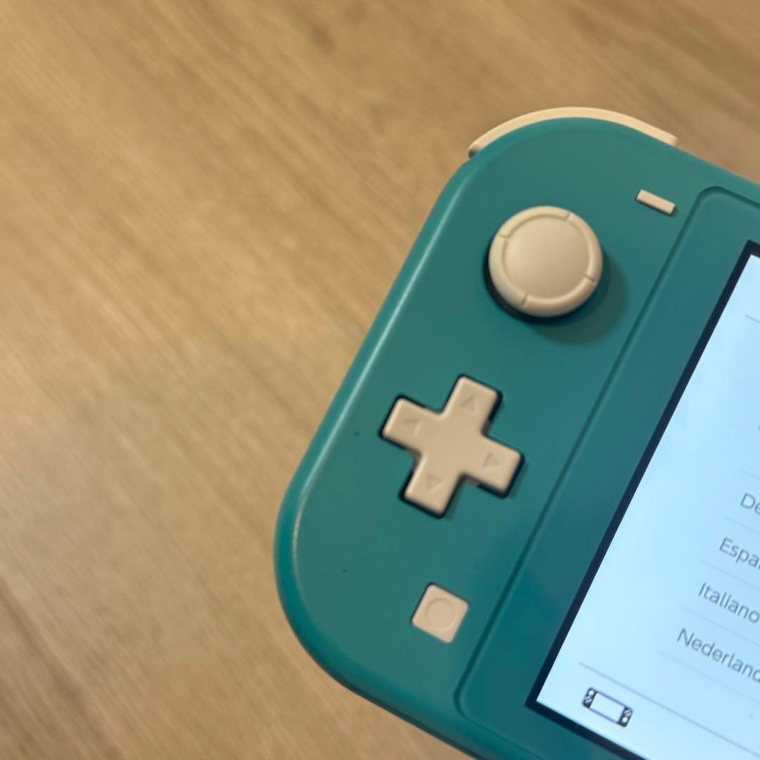 Nintendo Switch Lite ターコイズ 本体 純正充電器付き