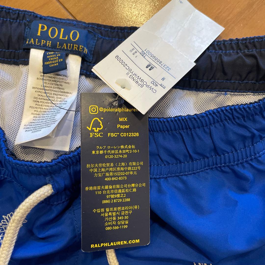 ◉新品未使用Polo Ralph Lauren 水着 M(10-12歳)150㎝