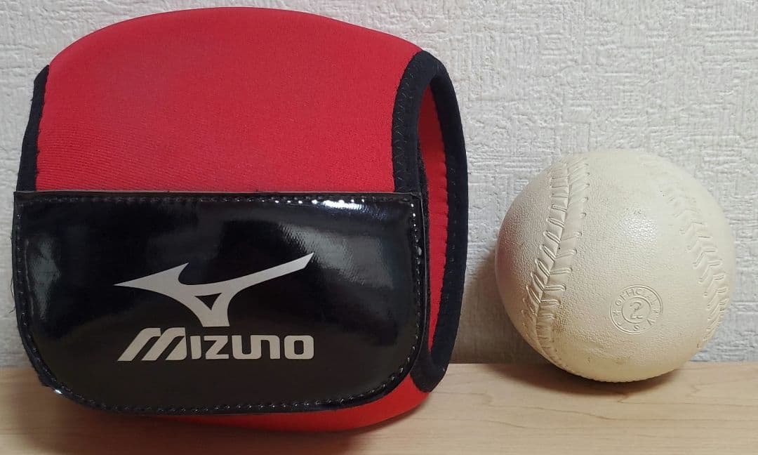 mizuno投手用グローブ　保護ベルト　セット