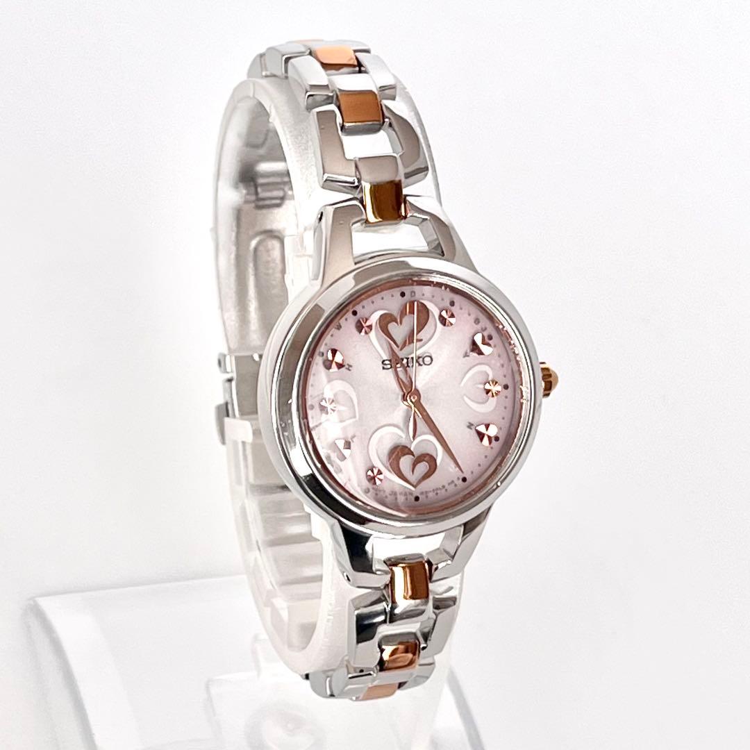 セイコー SEIKO レディース腕時計 稼働 電波ソーラー 磨き済み s1949