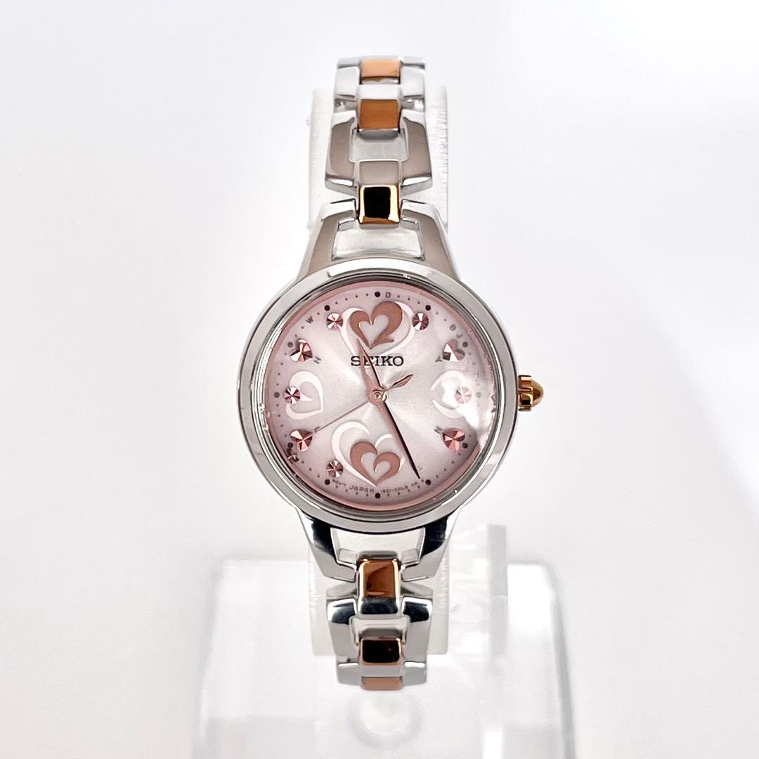 セイコー SEIKO レディース腕時計 稼働 電波ソーラー 磨き済み s1949