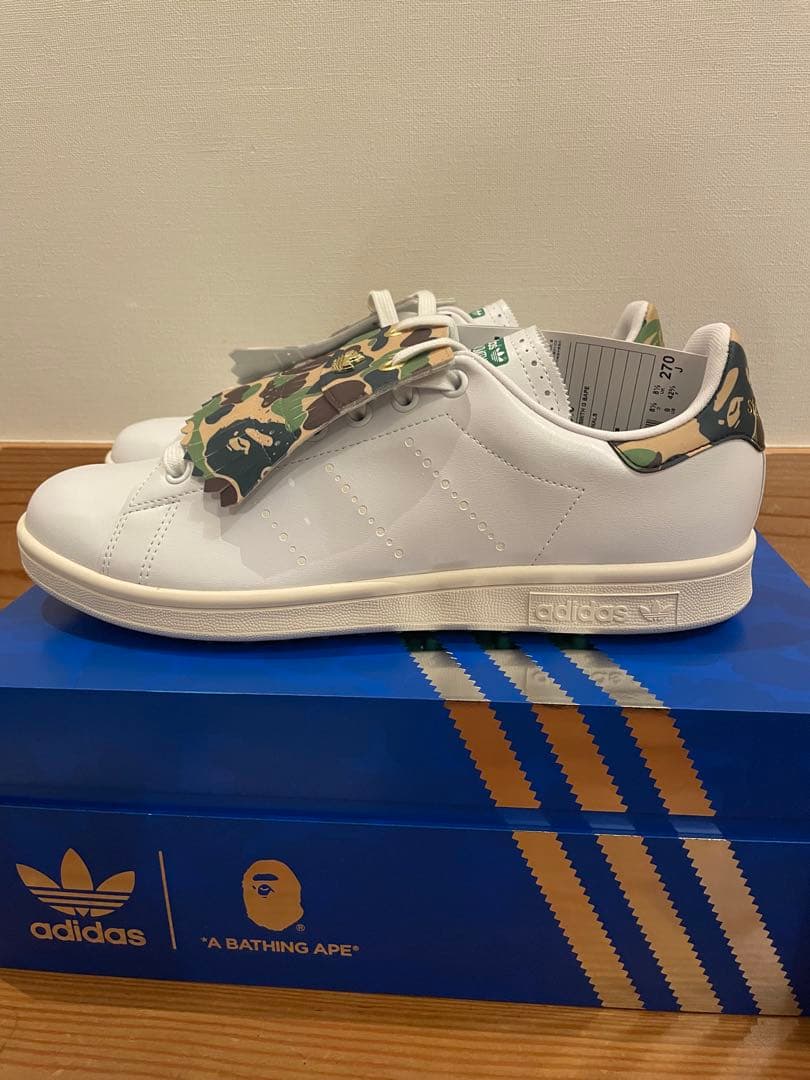 新品　27.0 adidas STAN SMITH A BATHING APE