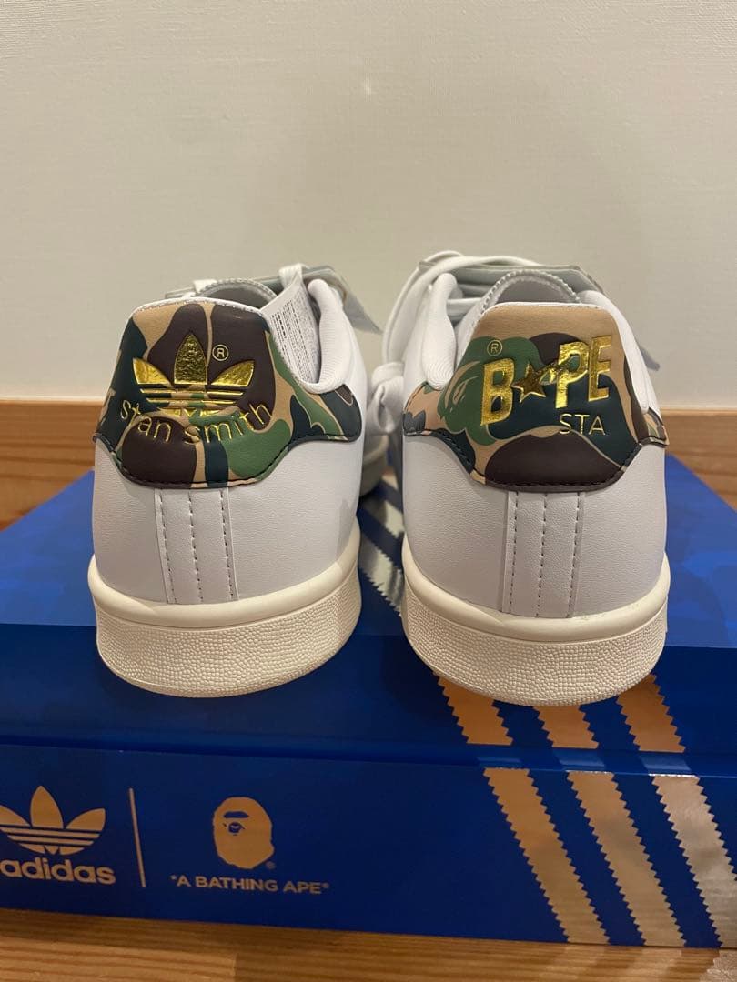 新品　27.0 adidas STAN SMITH A BATHING APE