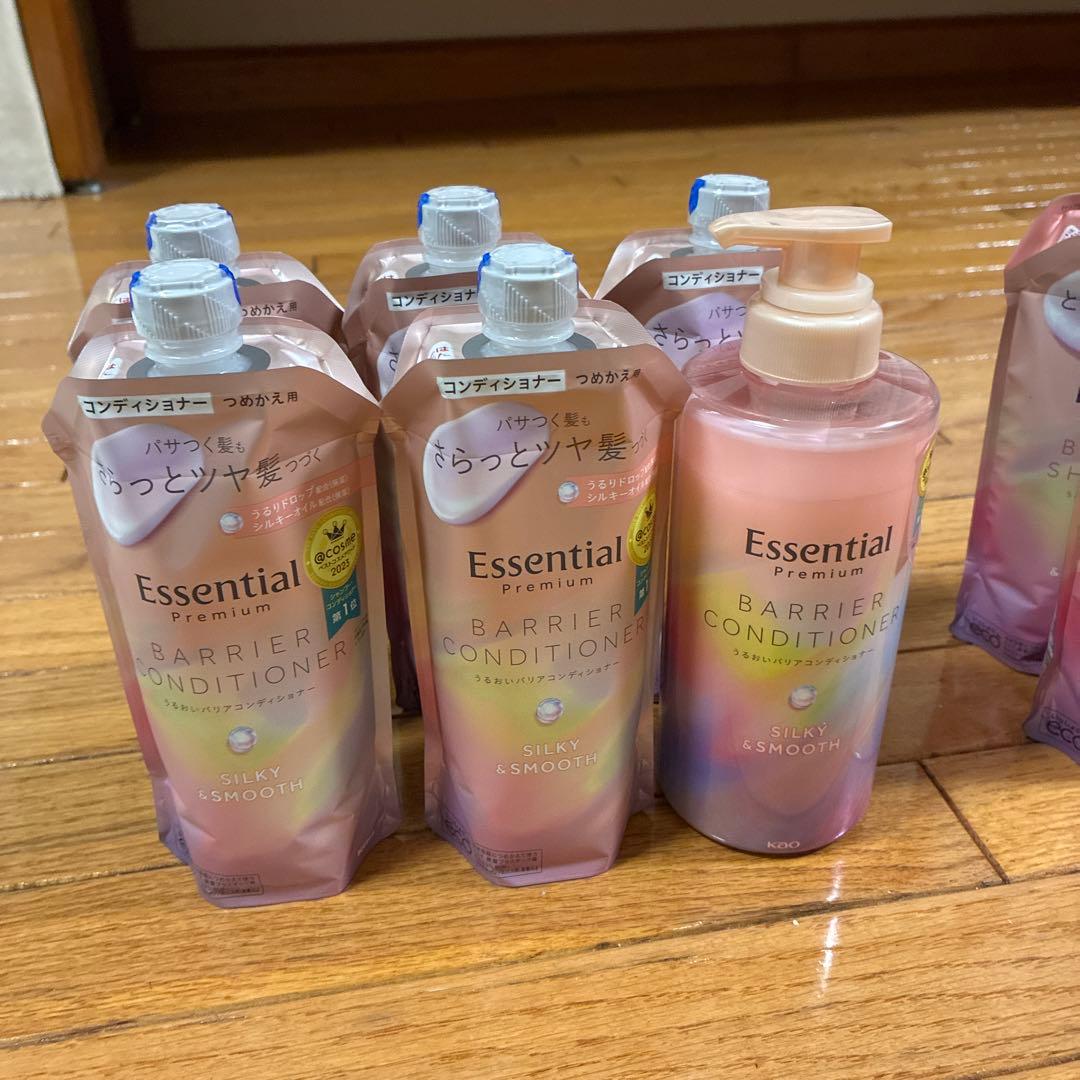 エッセンシャルプレミアム　うるおいバリアシャンプー　コンディショナー　セット