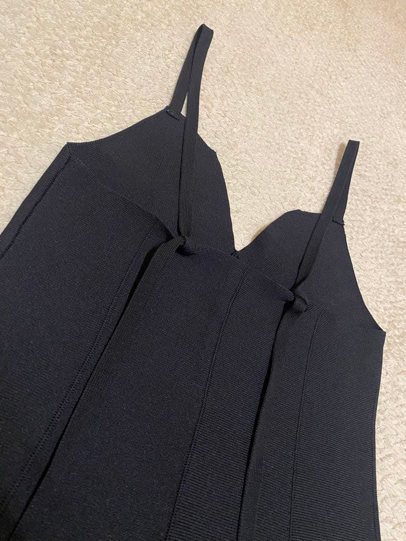 【ポテトヘッド】AMERI PEPLUM FLARE BUSTIER