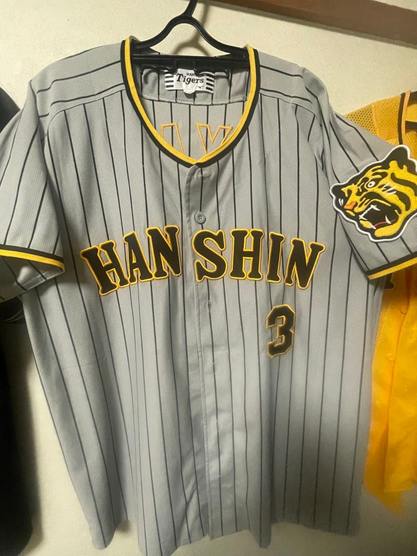 大山悠輔 サイズO ビジターユニフォーム