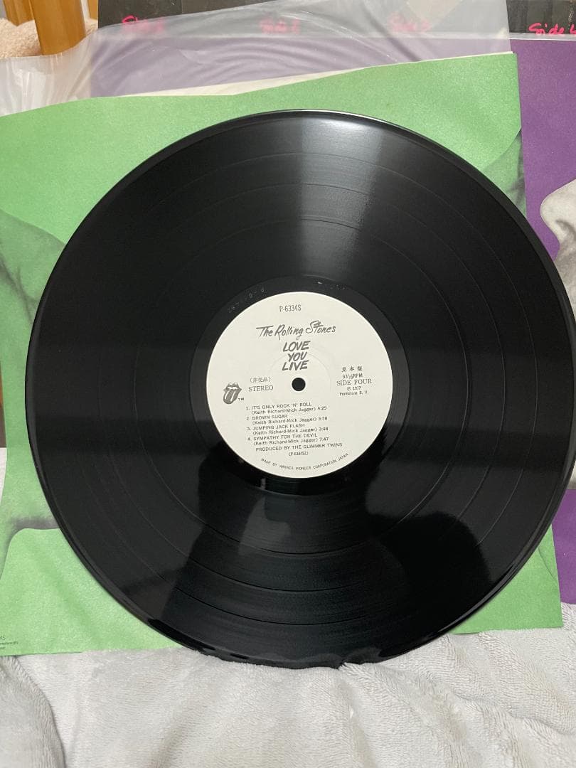 【見本盤】The Rolling Stones LOVE YOU LIVE