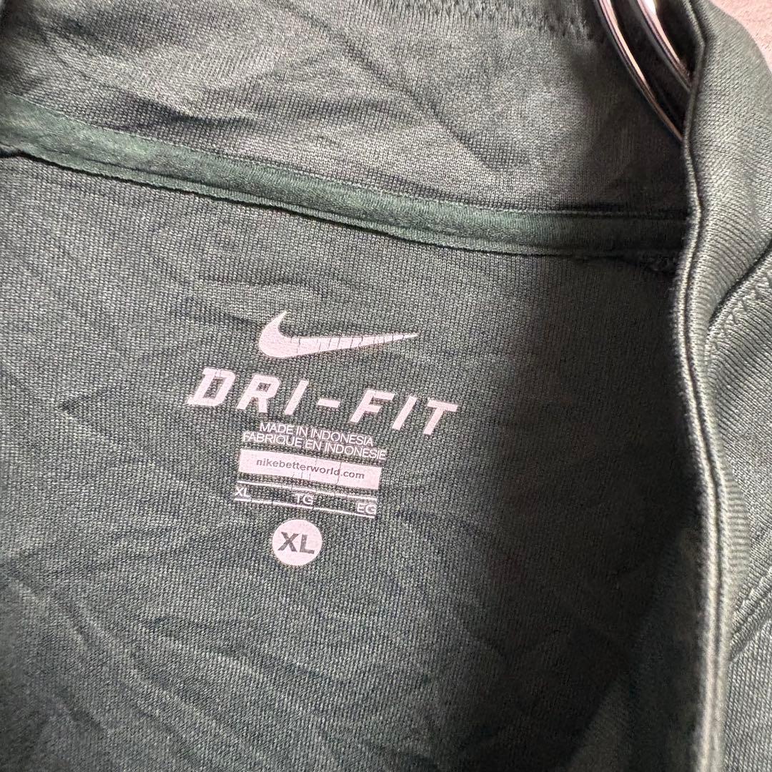 NIKE ナイキ　トラックジャケット　グリーン　古着　XL