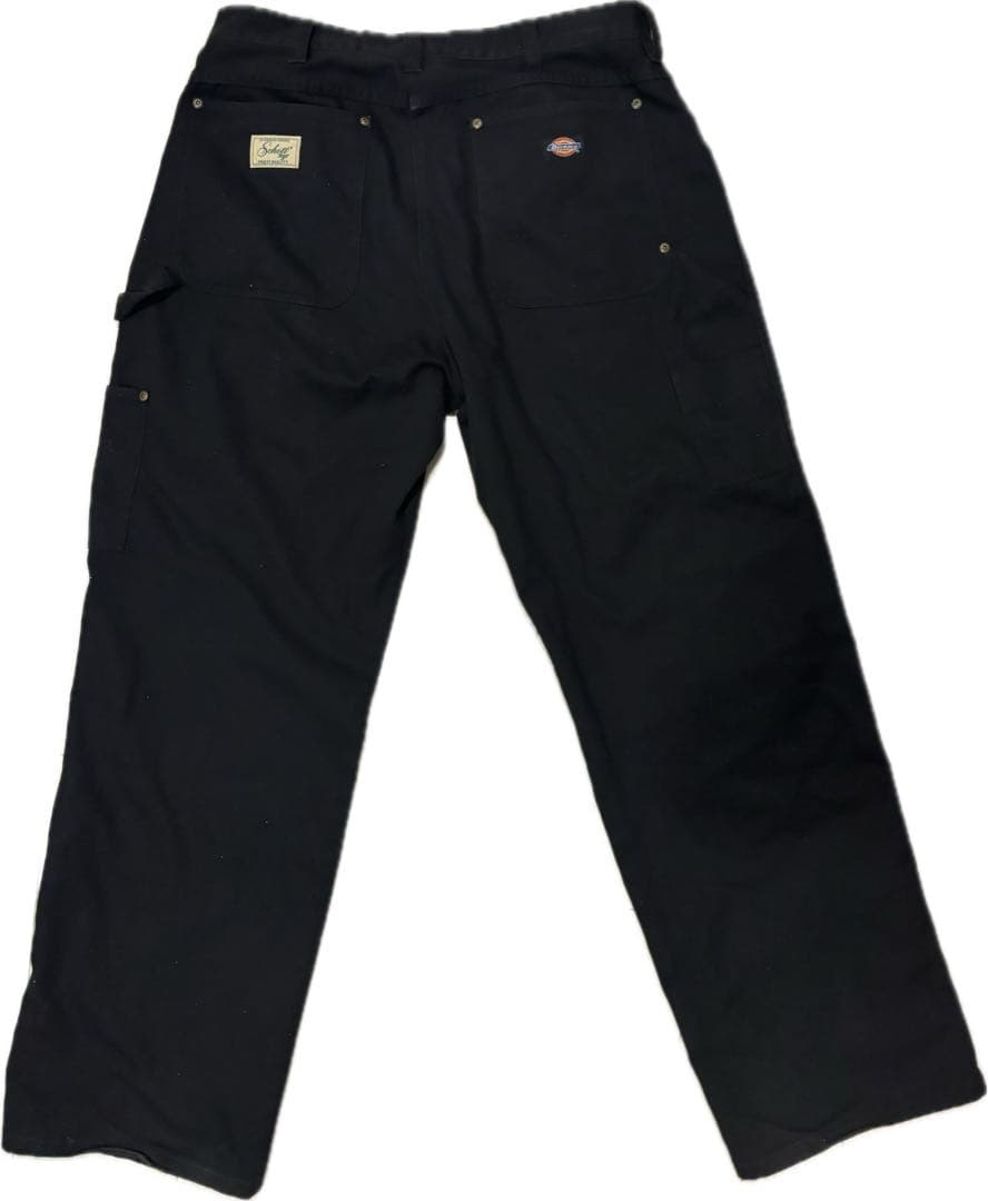 Schott Dickies コラボ ダブルニー W34