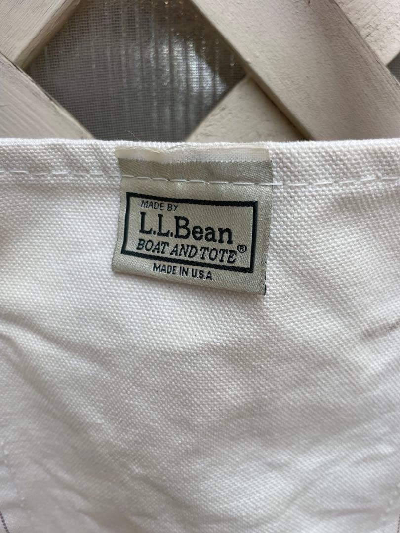 【雰囲気最高】80'LLbean トートバッグ　made in USA アメ製
