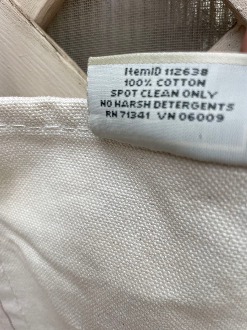 【雰囲気最高】80'LLbean トートバッグ　made in USA アメ製