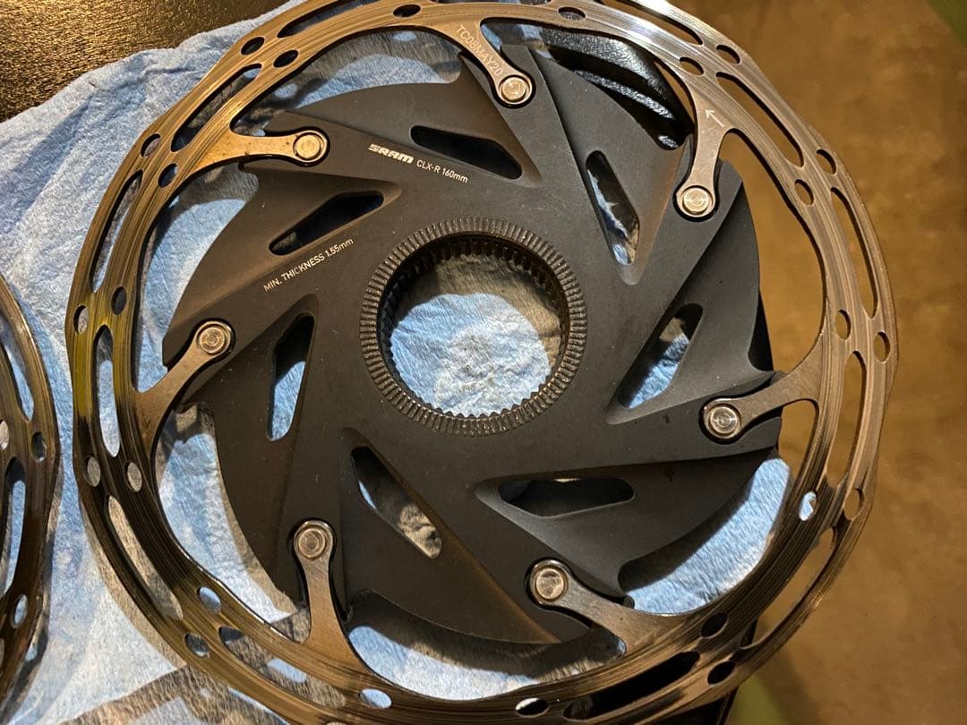 専用 SRAM CLX 160mm ディスクブレーキ 2枚セット